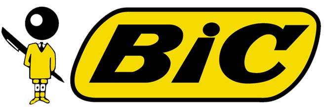 bic logotipo amarelo